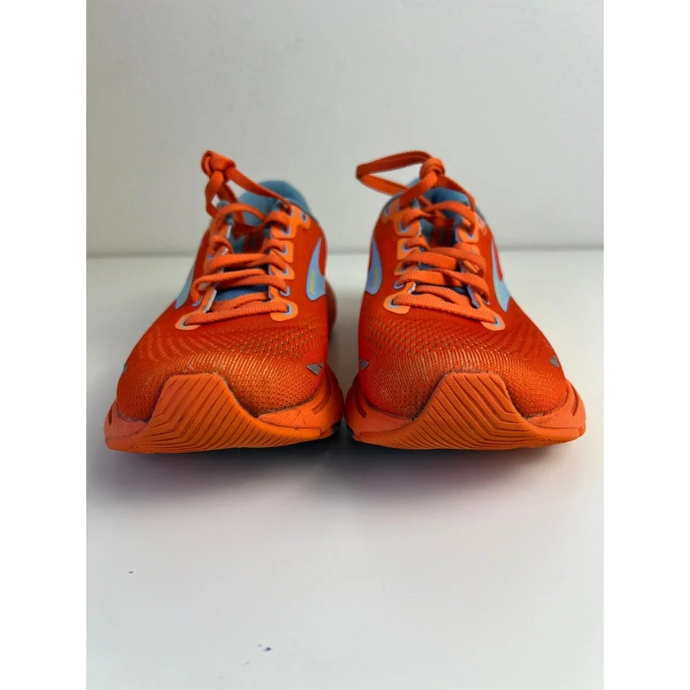 Brooks Ghost 15 Men's US 7 Orange Blue Road Running Walking Shoes Sneakers